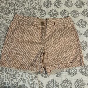Pink lowrise shorts